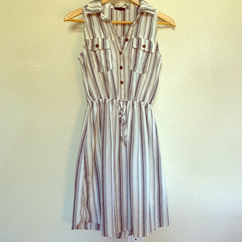 Collared Shirt Dress